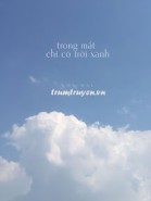 Trong Mắt Chỉ Có Trời Xanh